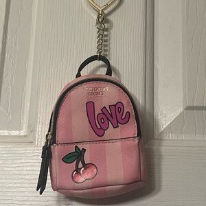 Victoria Secret backpack keychain